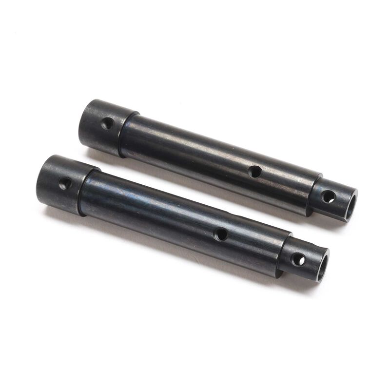 Axle Tube Set, Rear, Steel: 1/10 SCX10 PRO