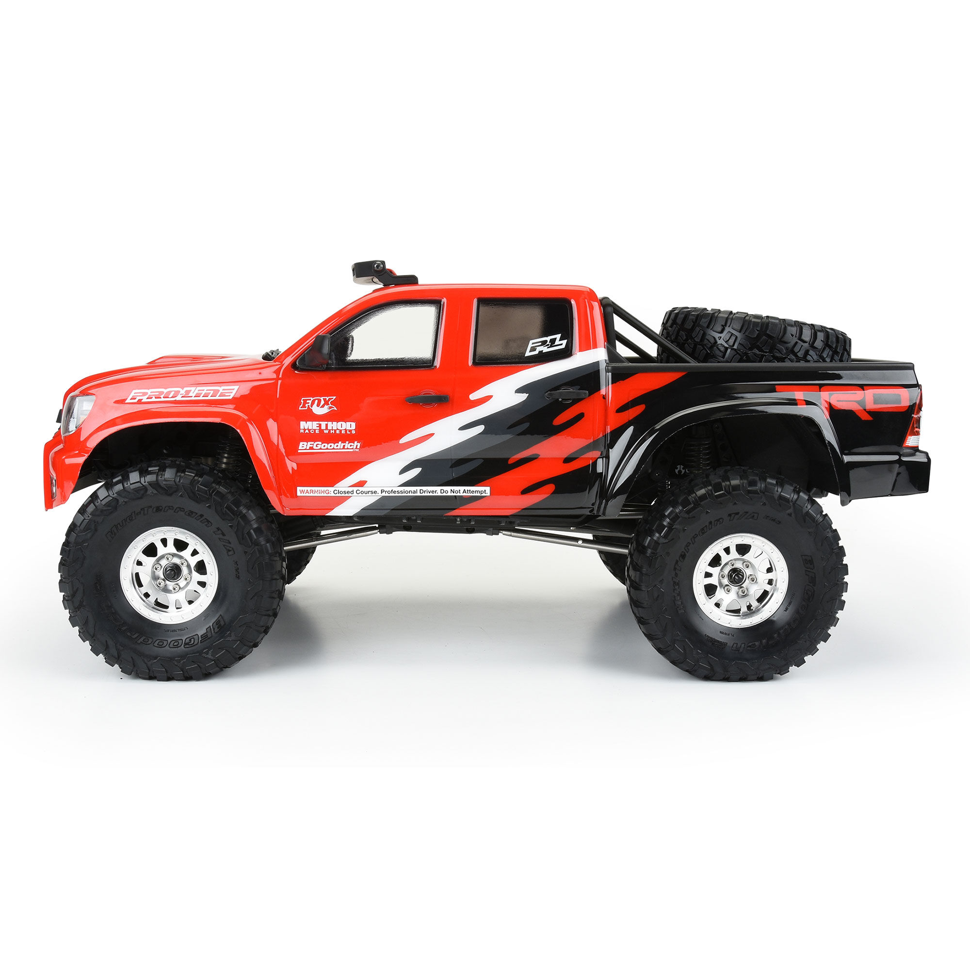 1/10 2015 Toyota Tacoma TRD Pro Clear Body 12.3