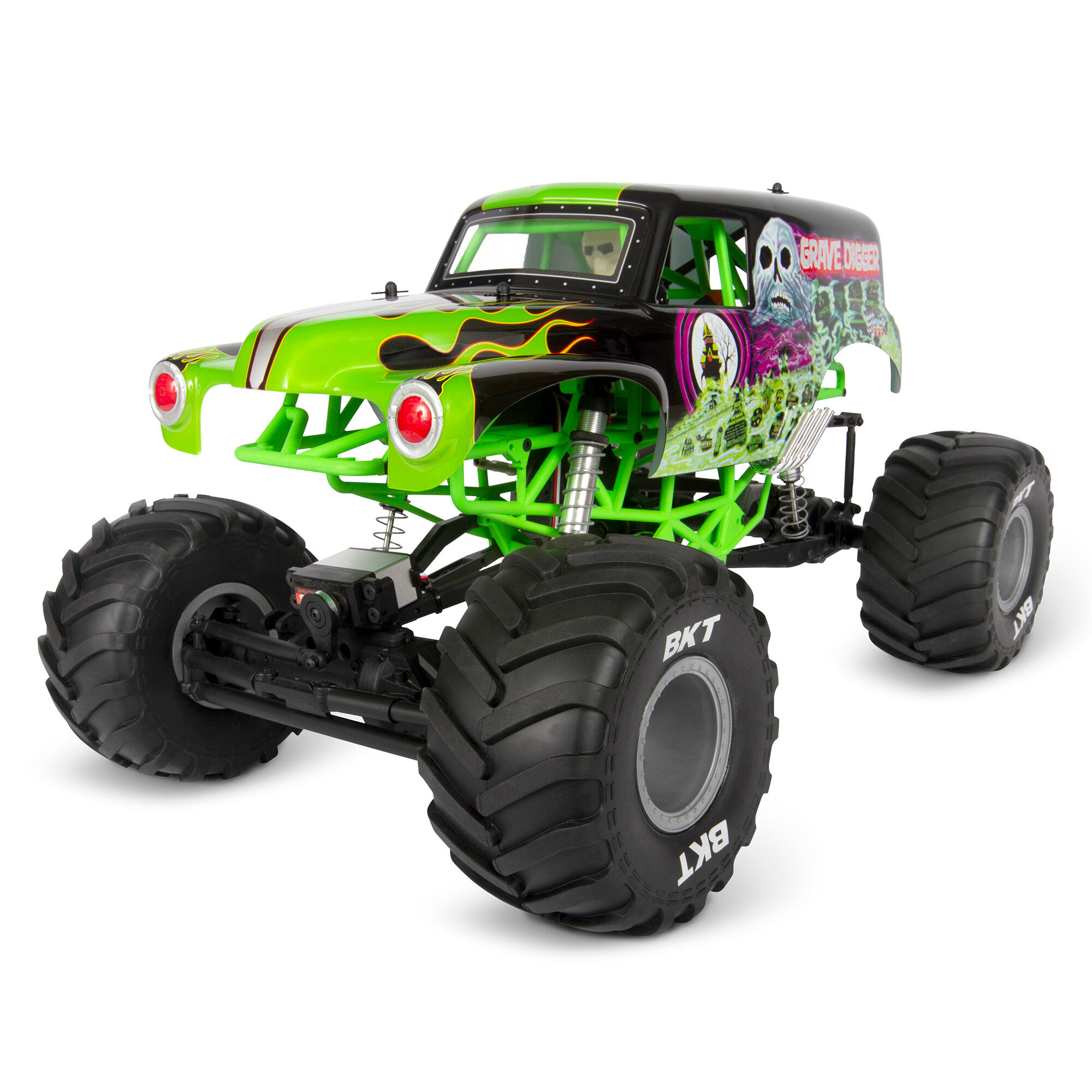 1/10 SMT10 Grave Digger 4WD Brushed Monster Truck RTR | Axial