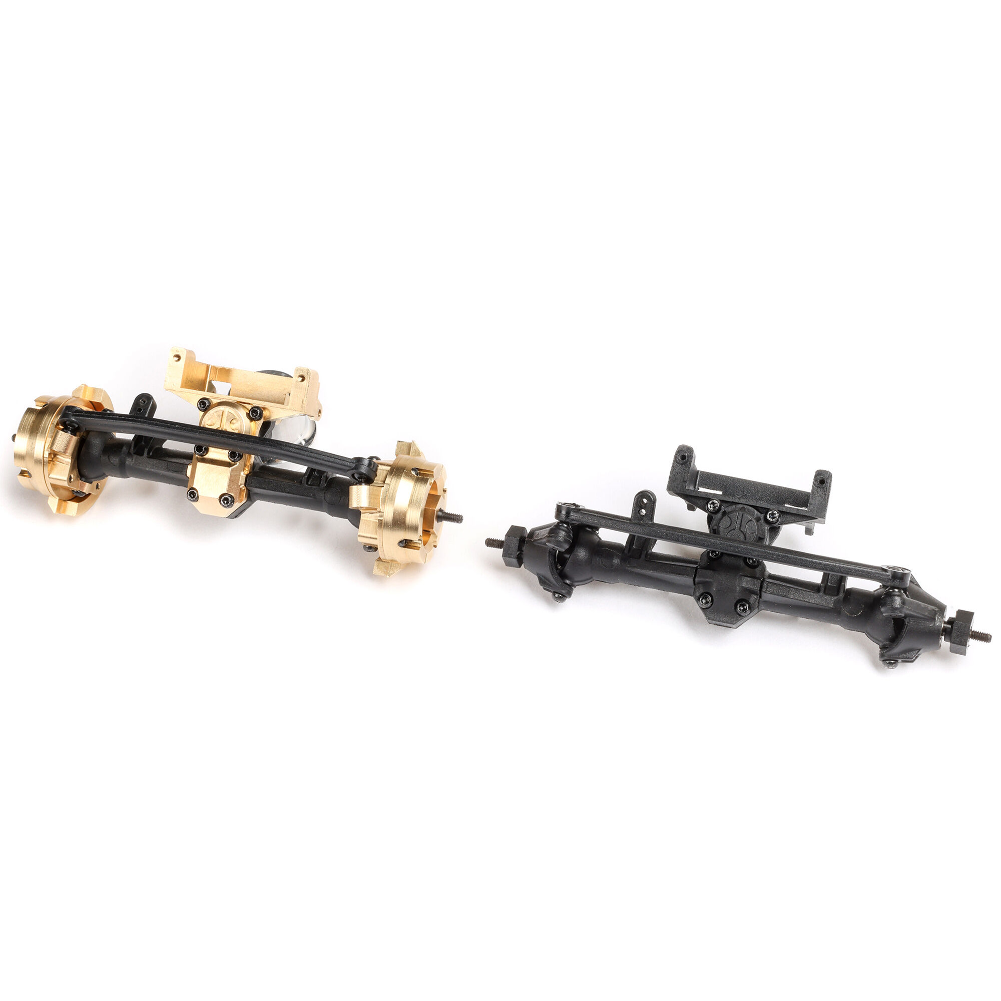 Hex Hub, Brass (2): SCX24, AX24 | Axial Adventure