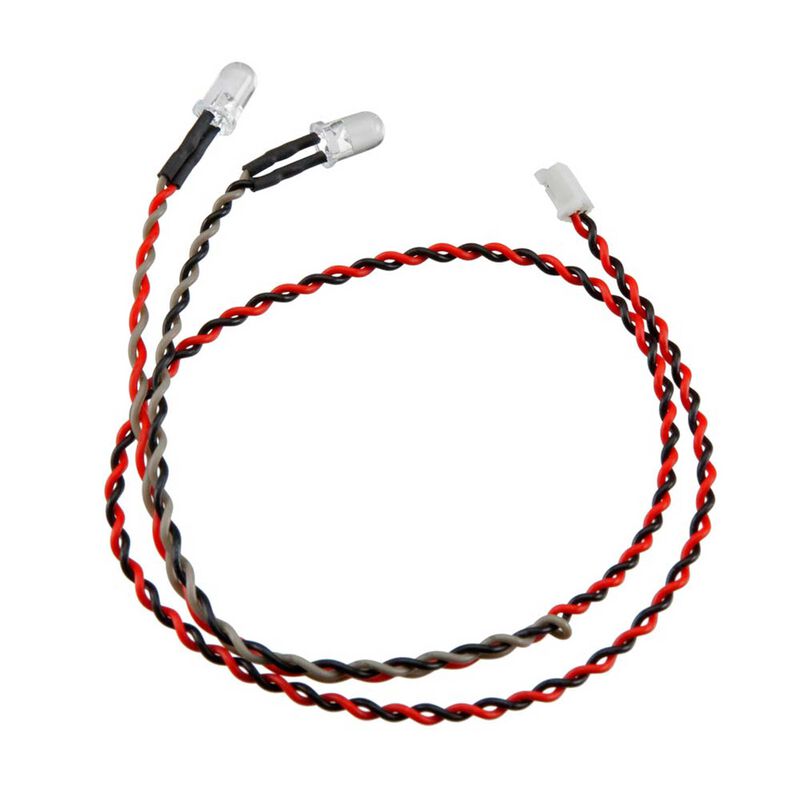Double LED Light String Red