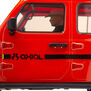 1/10 SCX10 III Jeep JLU Wrangler with Portals RTR, Orange