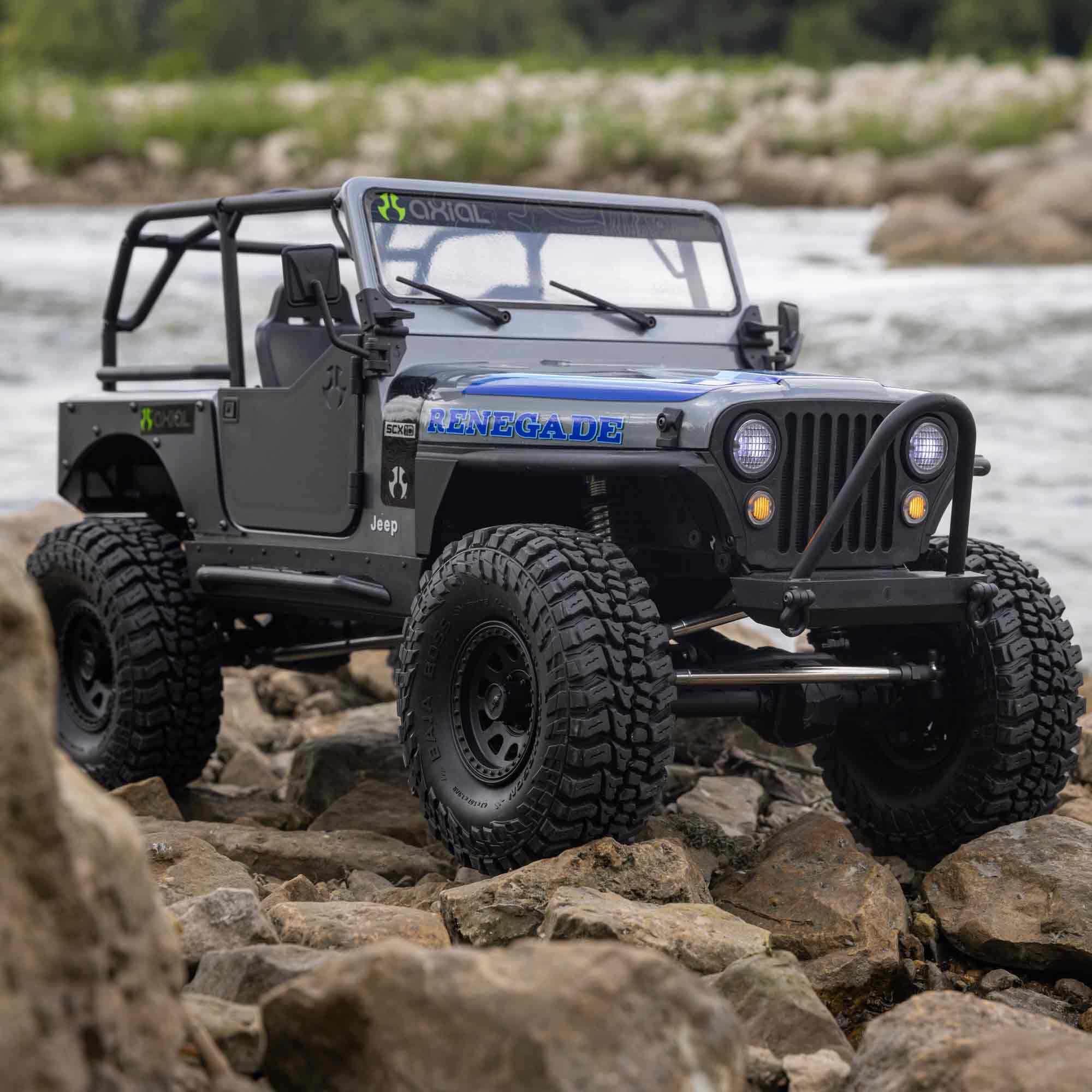 1 10 SCX10 III Jeep CJ 7 4WD Brushed RTR