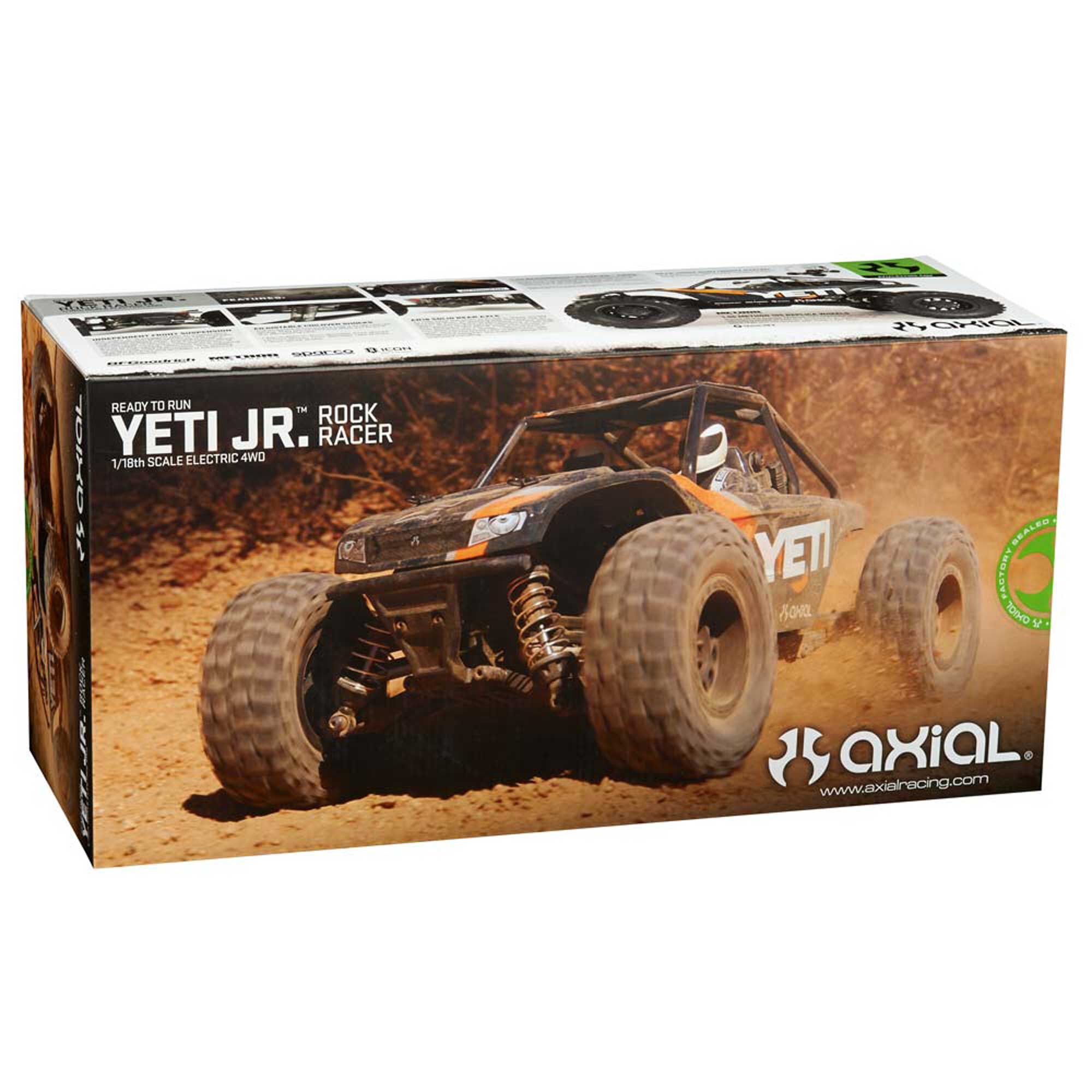 1/18 Yeti Electric 4WD RTR | Axial Adventure