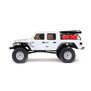 1/24 SCX24 Jeep JT Gladiator 4X4 RTR Brushed Rock Crawler (Battery & Charger Included), White
