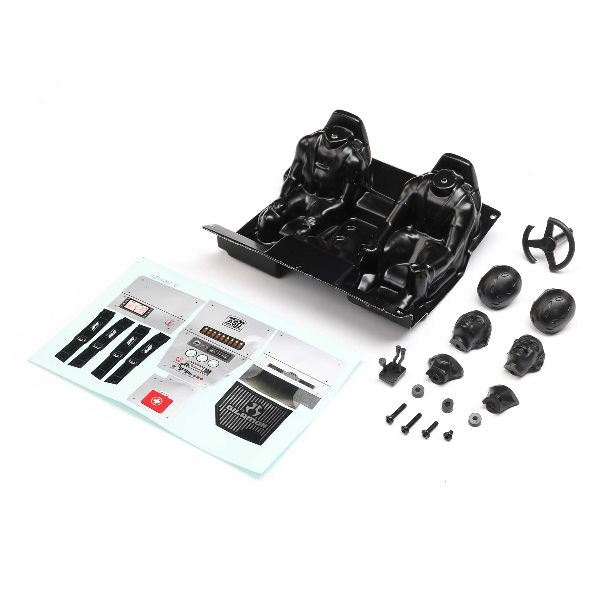 Interior Set, Clear: Gilamon AXP8 | Axial Adventure