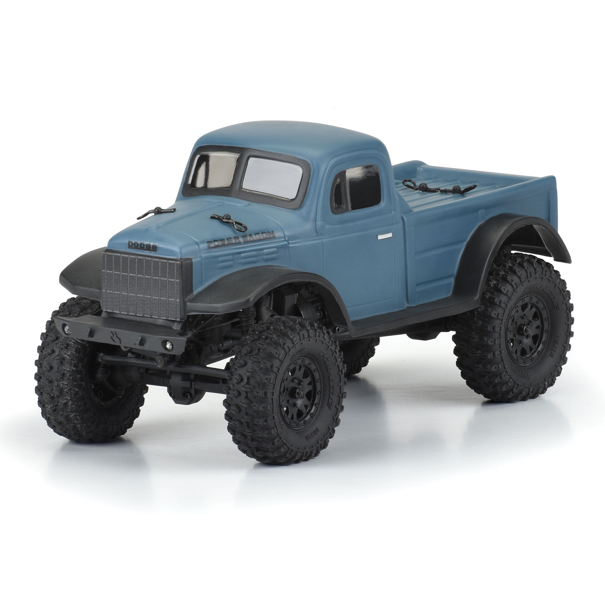 1 24 1946 Dodge Power Wagon Clear Body SCX24 JLU