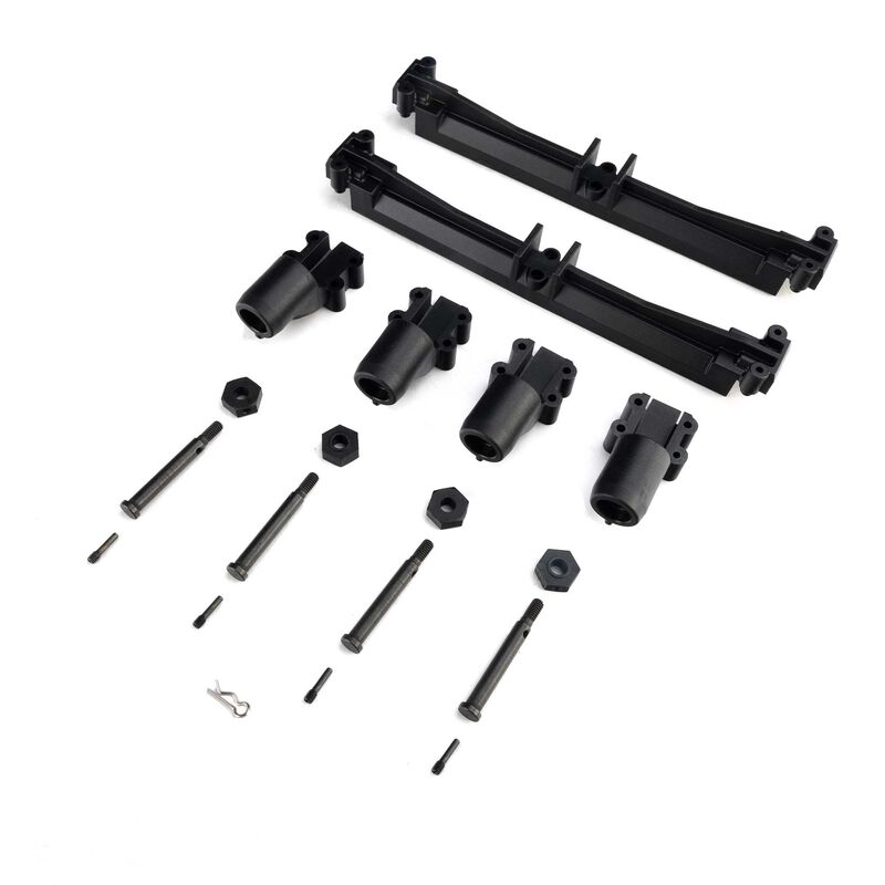 Axial Axle Parts Set: SCX10 Trailer