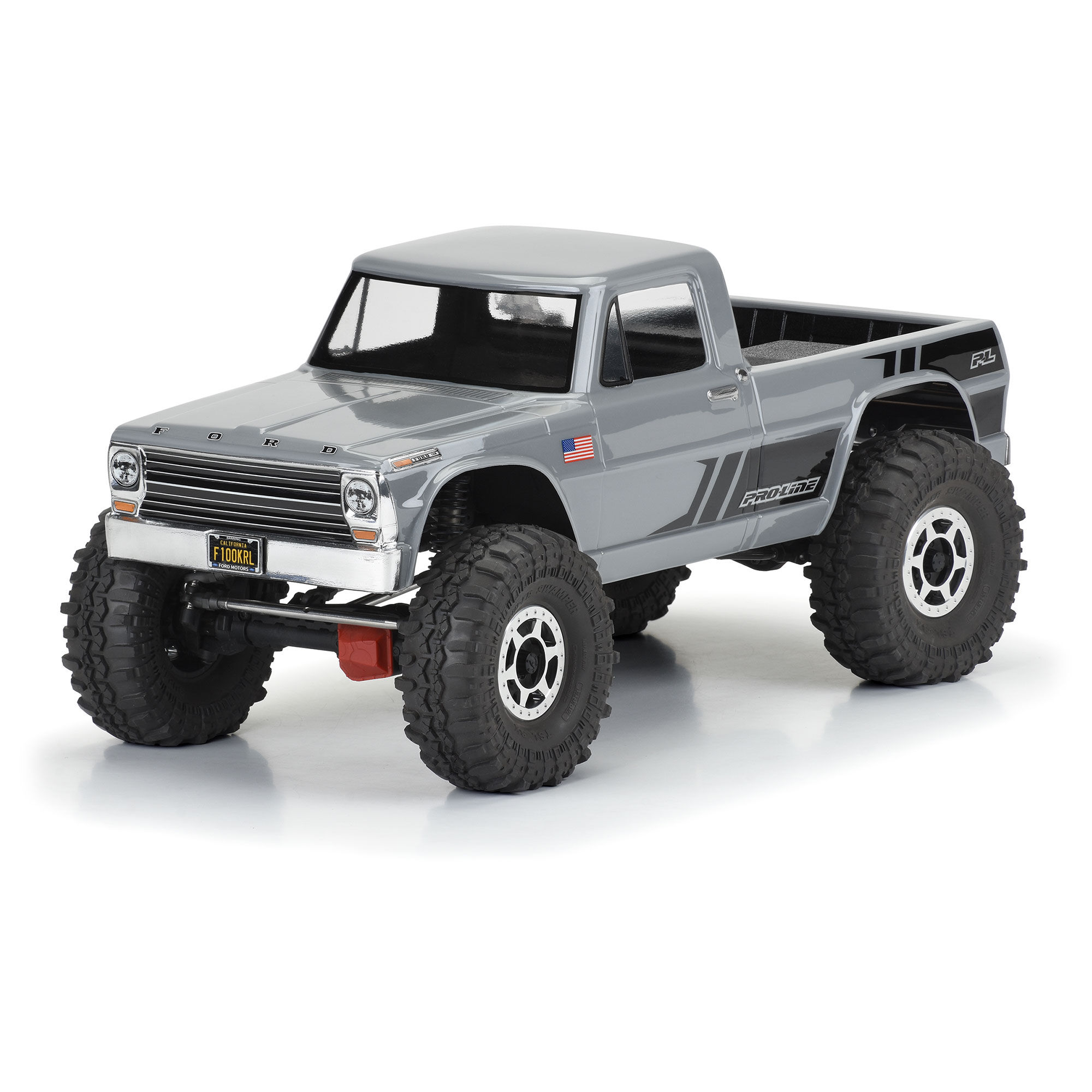 1/10 1967 Ford F-100 Clear Body 12.3