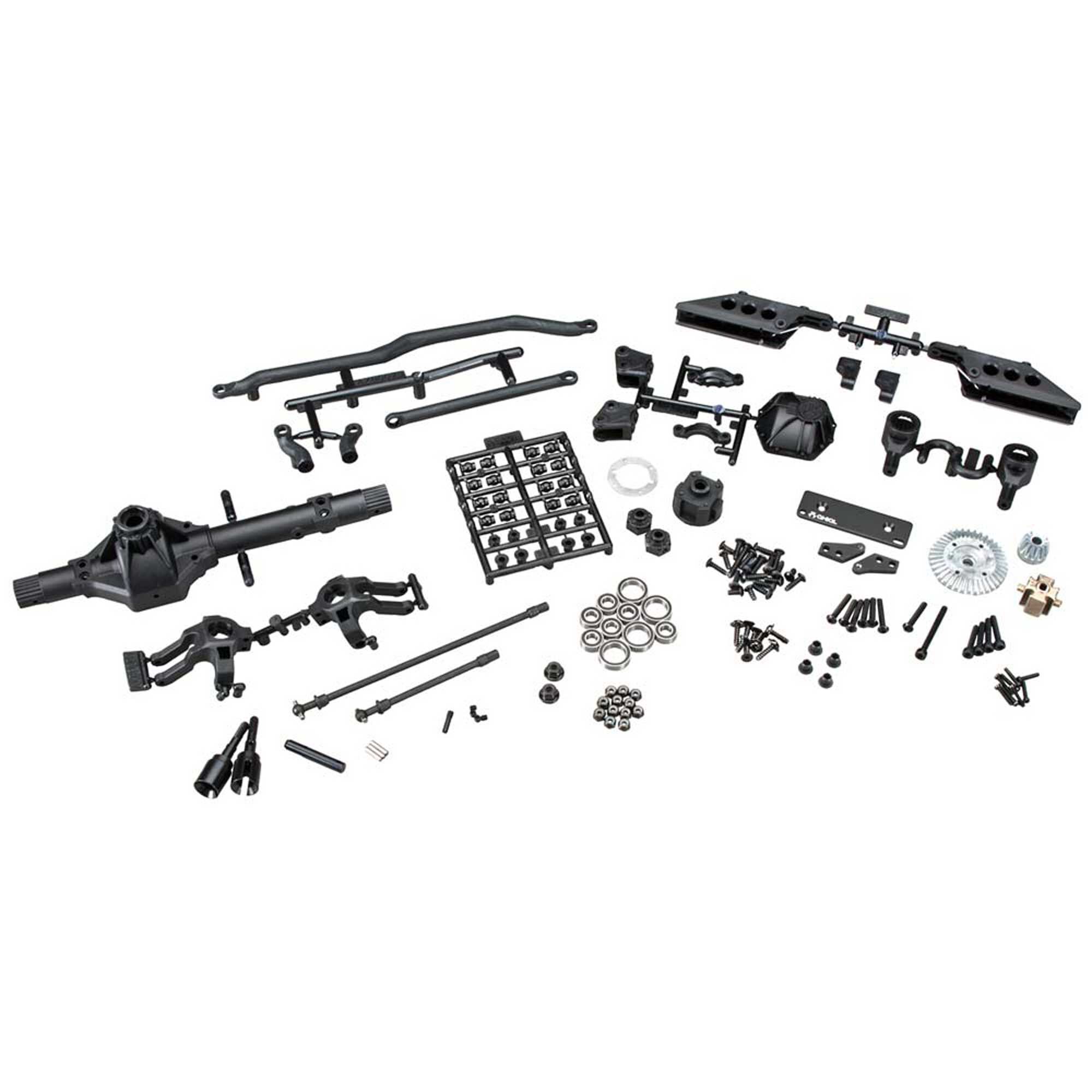 AX30831 AR60 OCP Fr Axle Set | Axial Adventure AX30831 AR60 OCP Fr Axle Set | Axial Adventure