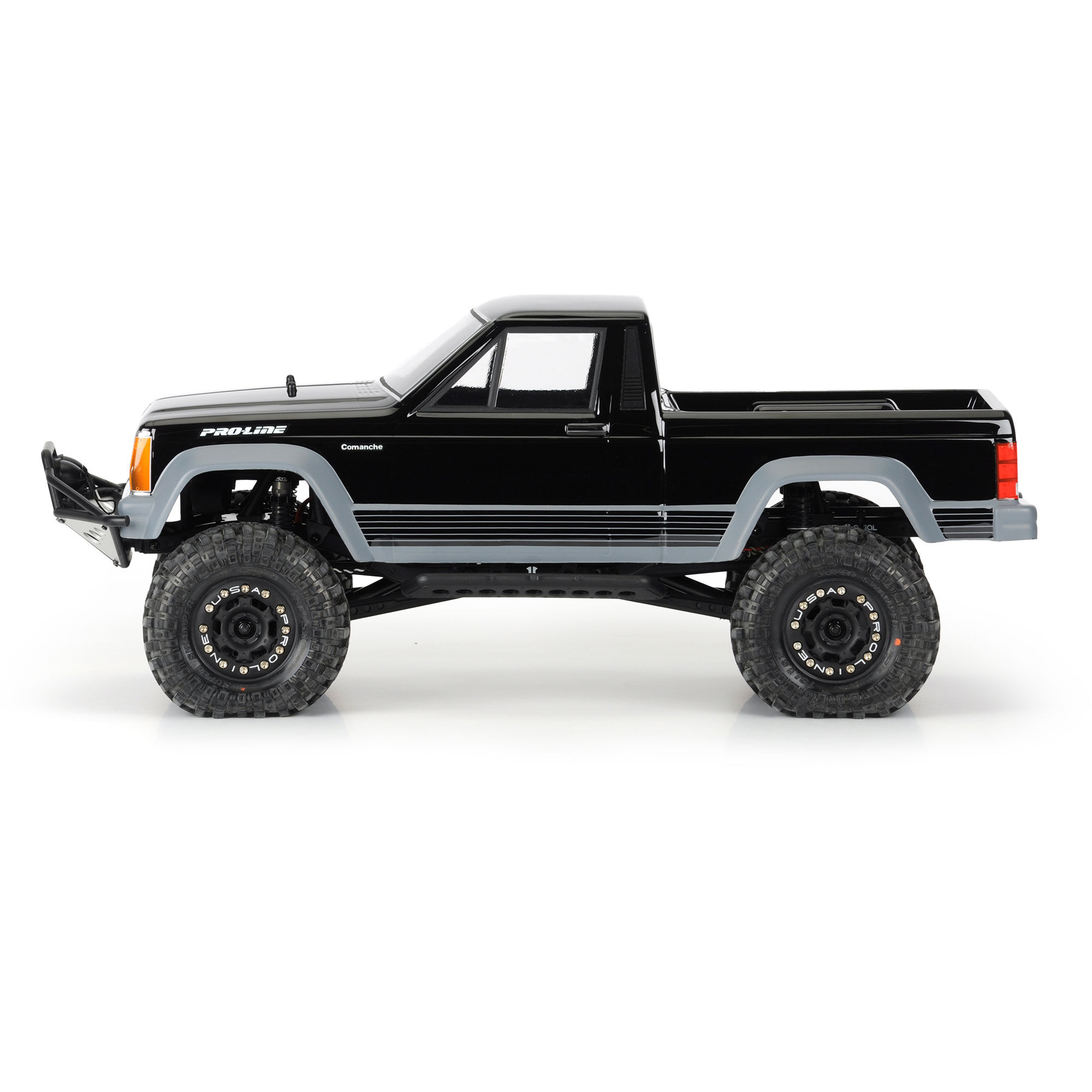 1 10 Jeep Comanche Full Bed Clear Body 12.3