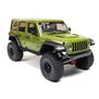 1/6 SCX6 Jeep JLU Wrangler 4X4 RTR Brushed Rock Crawler, Green