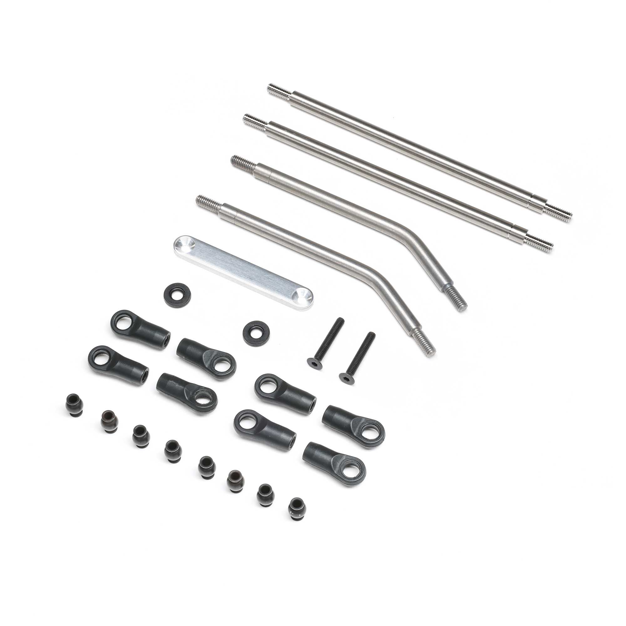 Axial Front Upper/Lower Links Set, Titanium: AXP8 | Axial Adventure