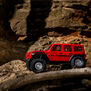 1/10 SCX10 III Jeep JLU Wrangler 4X4 Rock Crawler with Portals RTR, Orange