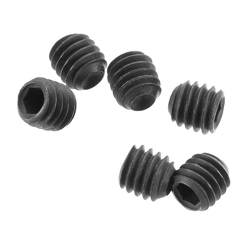 Set Screw M4x4mm, Black Oxide (6)