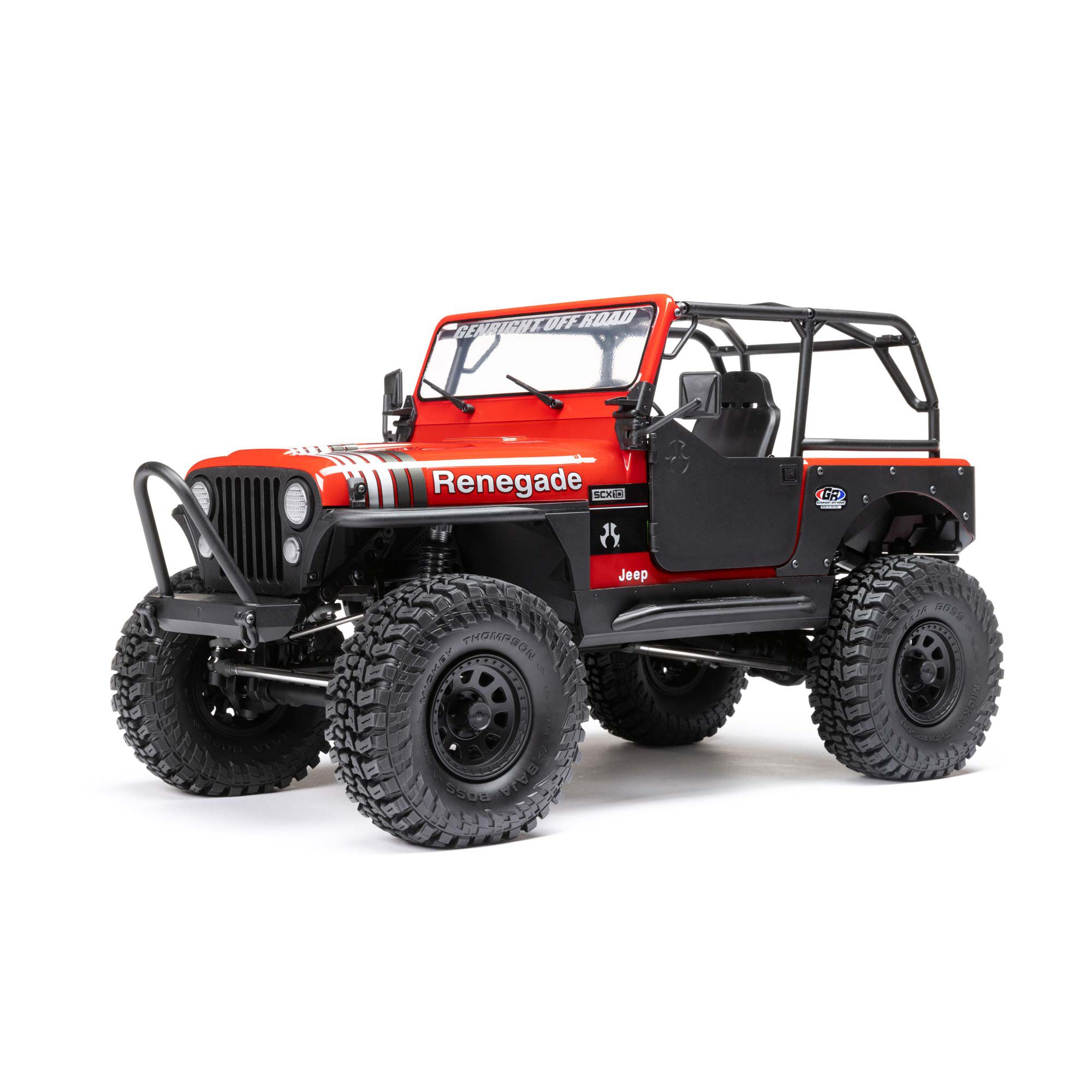 【オンライン限定商品】  4X4 CJ-7 Jeep III SCX10 1/10 RTR Red Crawler, Rock Brushed その他
