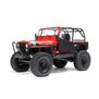 1/10 SCX10 III Jeep CJ-7 4X4 RTR Brushed Rock Crawler, Red