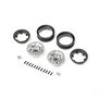 Axial 1.9" KMC Mesa Beadlock Wheels, Satin Chrome (2)
