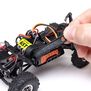 1/30 SCX30 Chevrolet K10 4X4 RTR Brushed Rock Crawler (Battery & Charger Included), Black