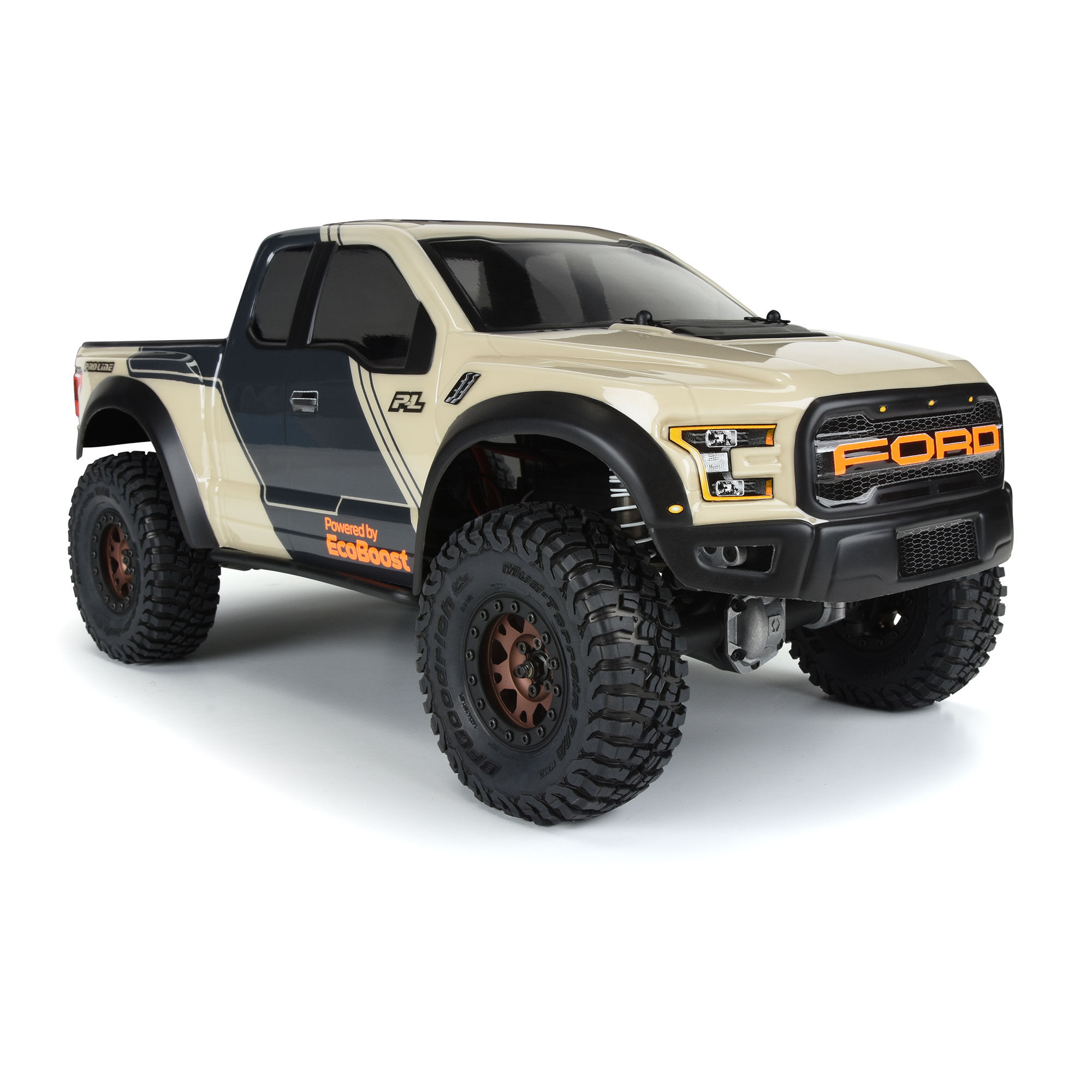1/10 2017 Ford F-150 Raptor Clear Body 12.3
