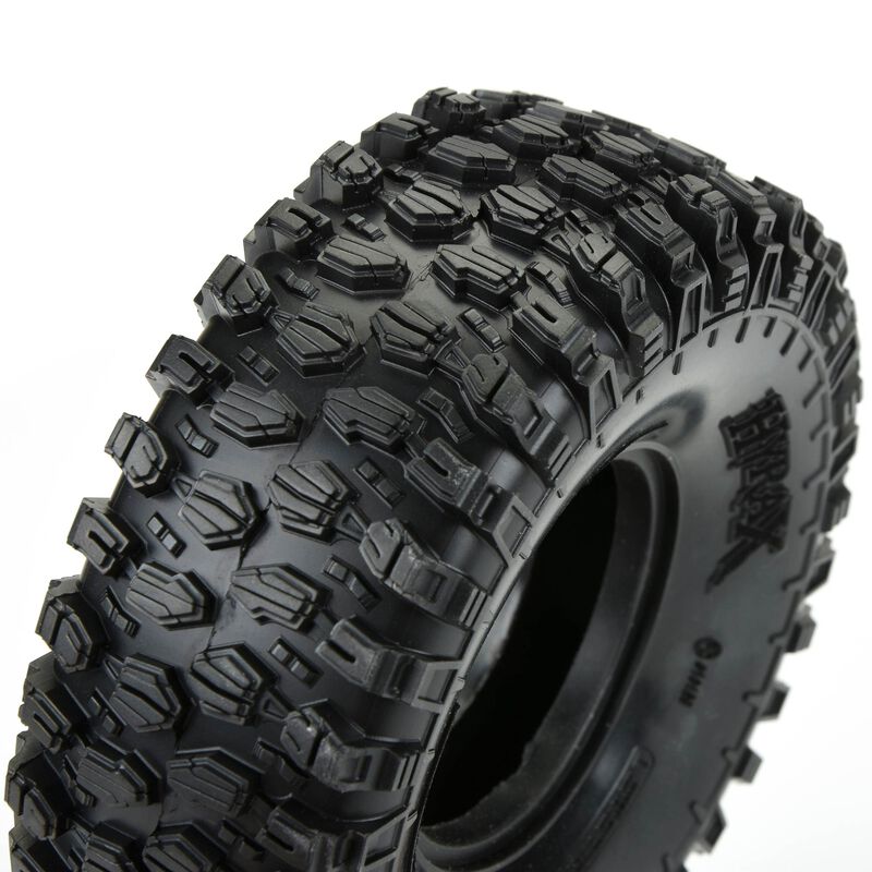 Paire De Pneus Pro-Line Hyrax 1.9 G8 Rock Terrain – Pneus Pour Crawling, Adhérence Maximale
