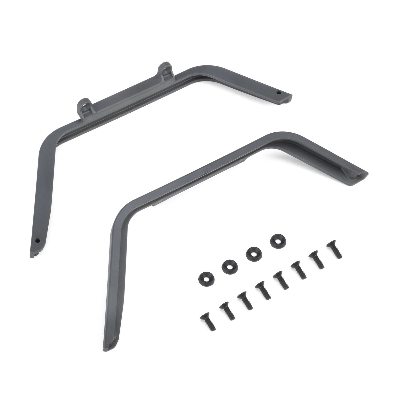 Axial Rear Fenders, Gray Jeep JT: SCX10 III MotoBilt
