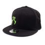 Axial Black Flat-Bill Snap-Back Hat