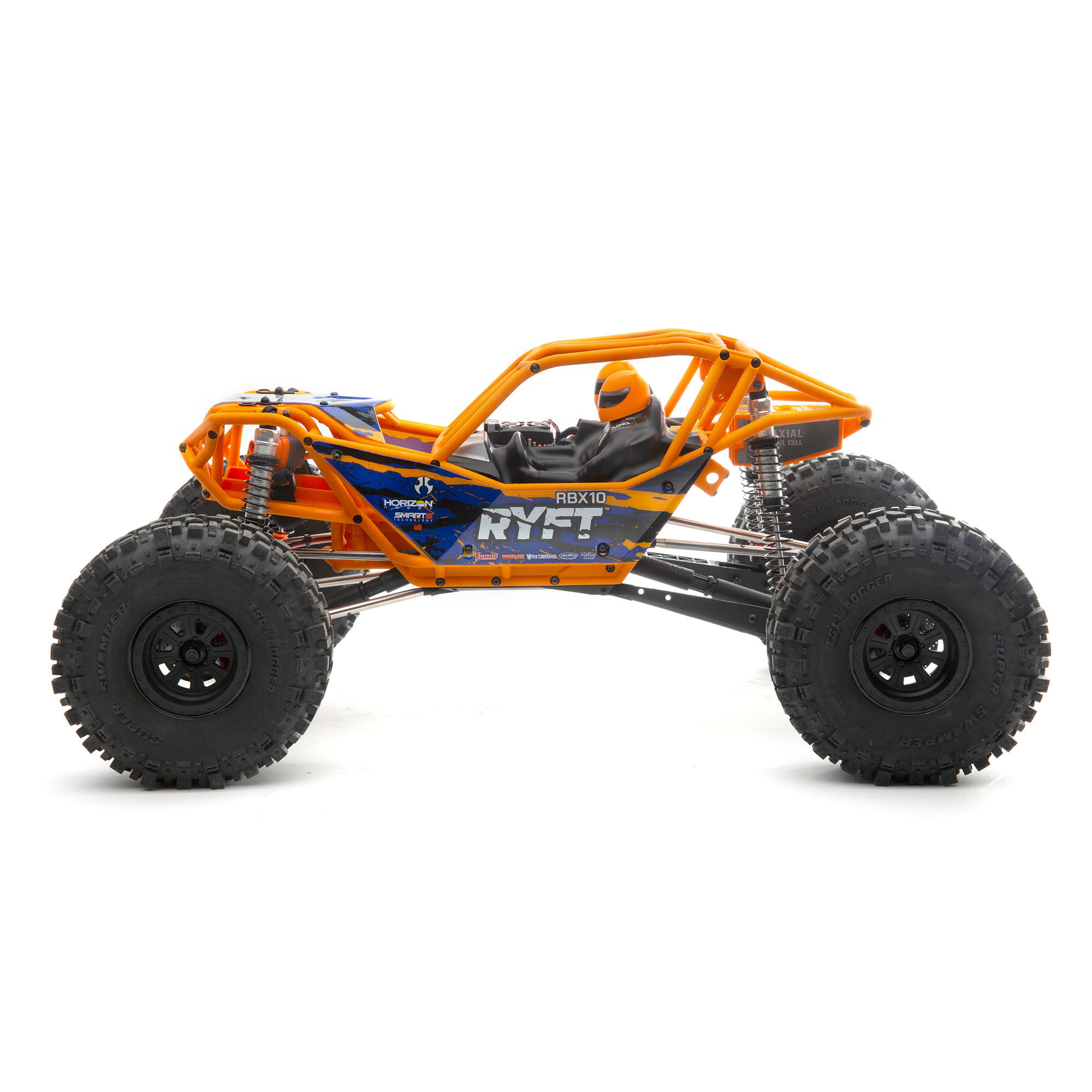 1/10 RBX10 Ryft 4X4 Brushless Rock Bouncer RTR, Orange | Axial
