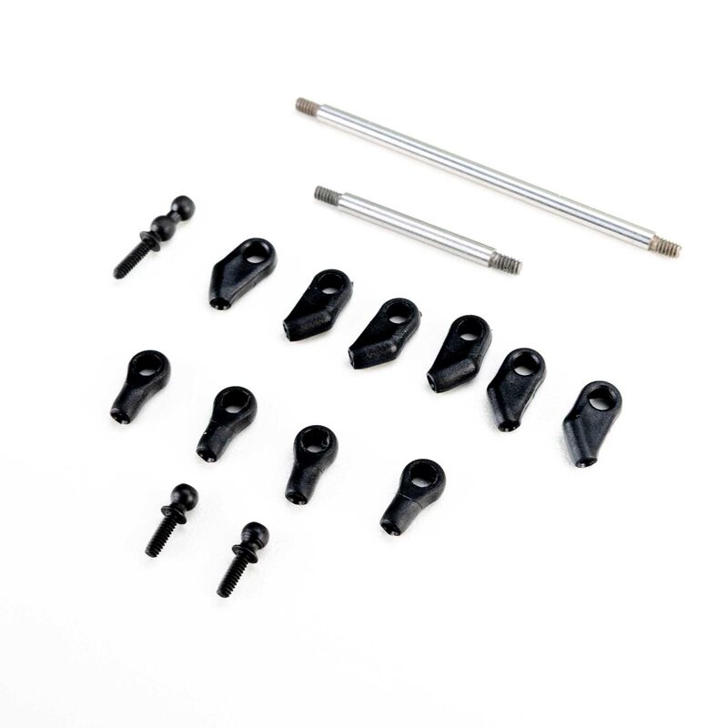 Axial Steering Links, Steel, Wide: SCX30