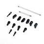 Axial Steering Links, Steel, Wide: SCX30