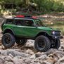 1/24 SCX24 Ford Bronco 4X4 RTR Brushed Rock Crawler (Battery & Charger Included), Green