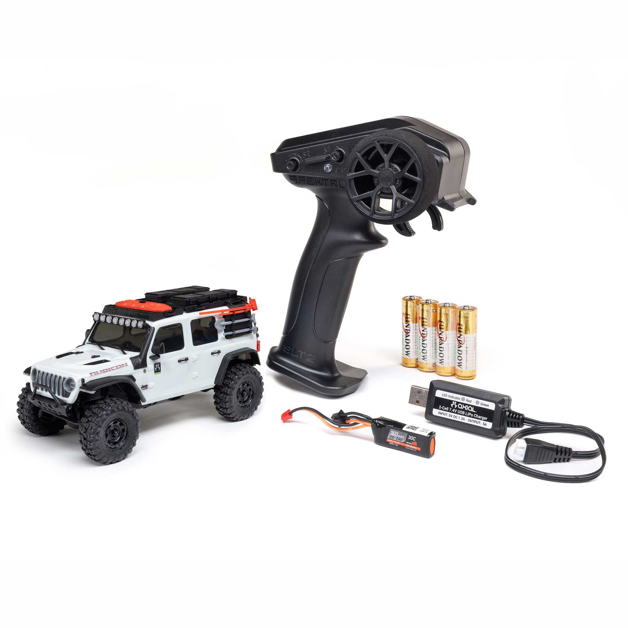 アキシャル1/30 SCX30 JEEP WRANGLER 4WD RTR Axial 1/30 SCX30 Jeep Wrangler JLU 4X4 RTR Brushed Rock Crawler