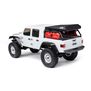 1/24 SCX24 Jeep JT Gladiator 4X4 RTR Brushed Rock Crawler (Battery & Charger Included), White