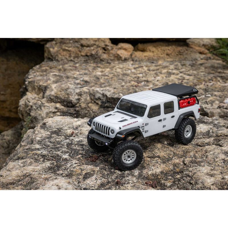 1/24 SCX24 Jeep JT Gladiator 4X4 RTR Brushed Rock Crawler (Battery