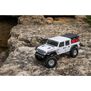 1/24 SCX24 Jeep JT Gladiator 4X4 RTR Brushed Rock Crawler (Battery & Charger Included), White