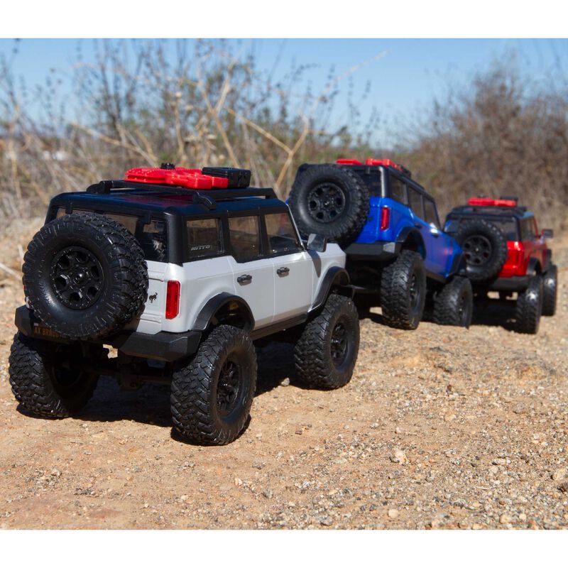 AXIAL 1/24 SCX24 2021 Ford Bronco 4 Wheel Drive Truck RTR Red AXI00 Car Amz B09yvqws24