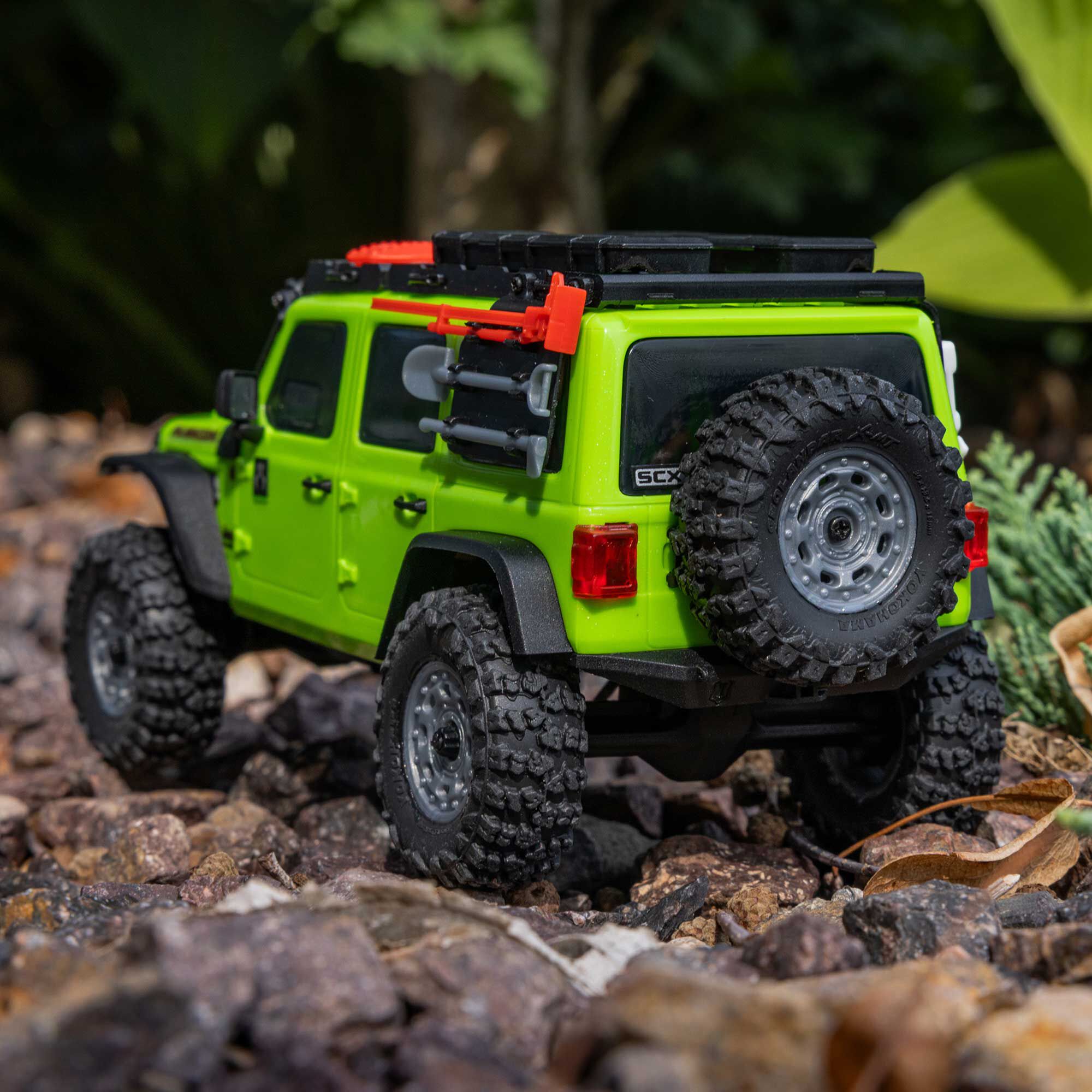 1/30 SCX30 Jeep Wrangler JLU 4X4 RTR Brushed Rock Crawler (Battery