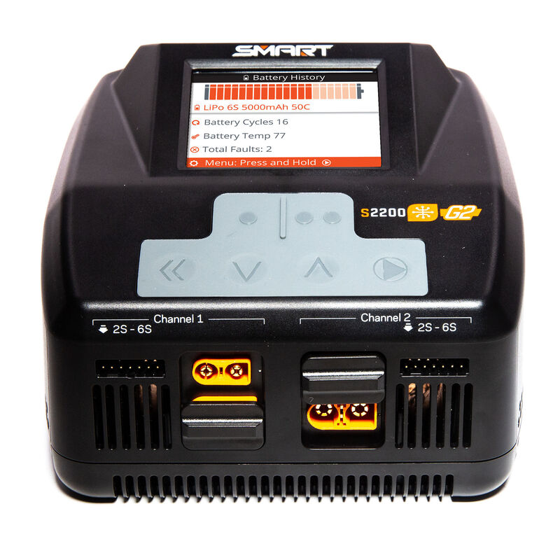 Spektrum Smart G2 4S Powerstage Bundle For Surface RC - 50C LiPo With IC5 Connector