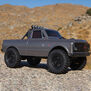 1/24 SCX24 1967 Chevrolet C10 4X4 RTR Brushed Rock Crawler (Battery & Charger Included), Dark Silver