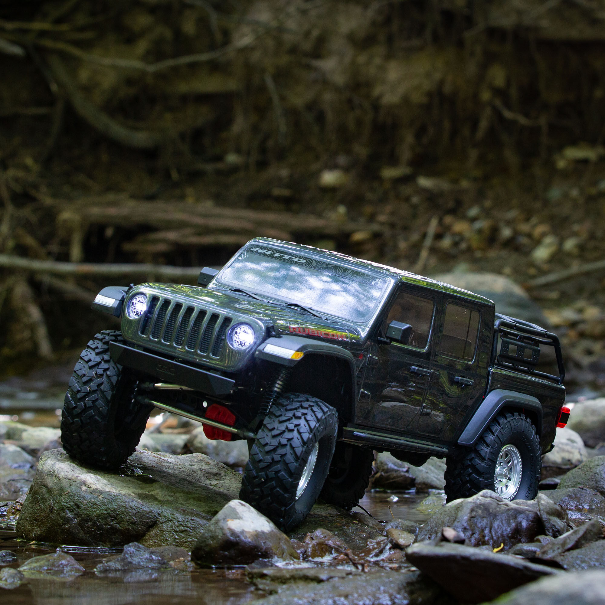最終価格axial scx10 jeep 1/10 スケールクローラー Axial 1/10 SCX10 III Jeep JT Gladiator 4X4 RTR Brushed Rock