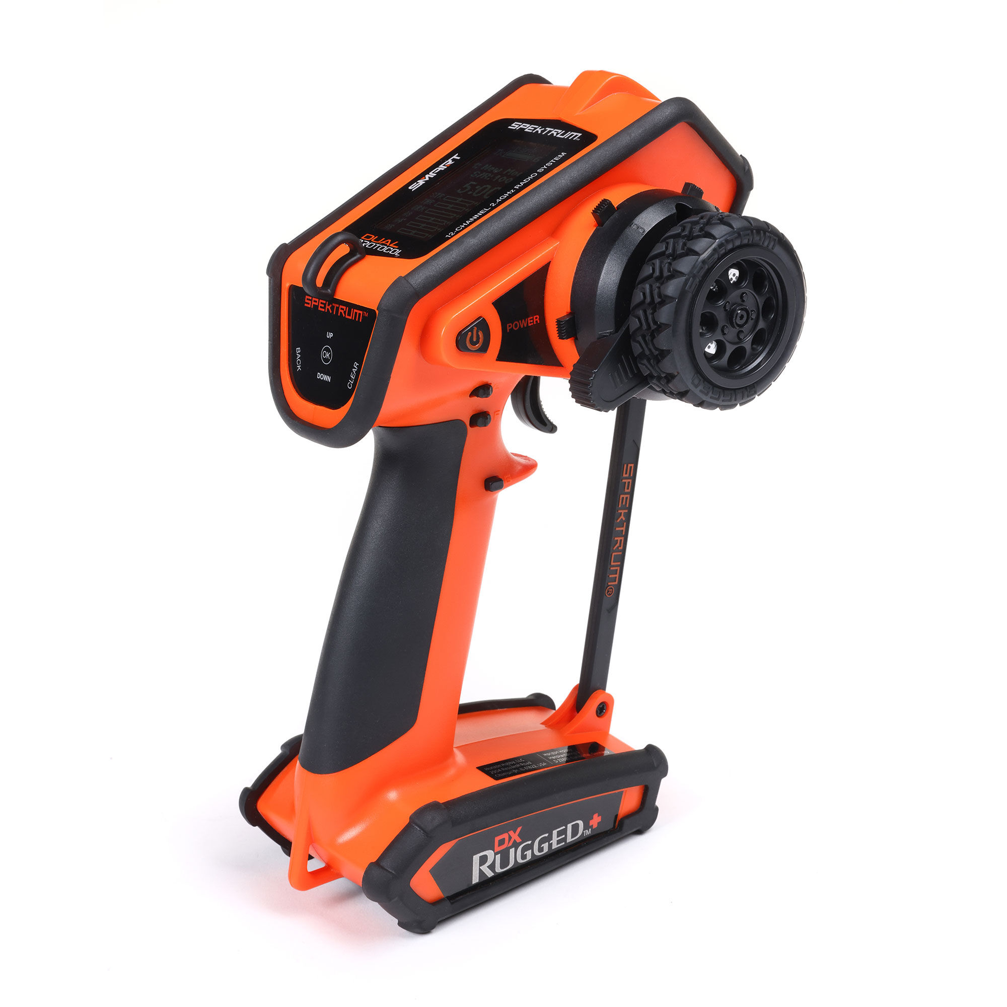 DX Rugged+ 12-Channel DSMR+ Transmitter, Orange | Axial Adventure