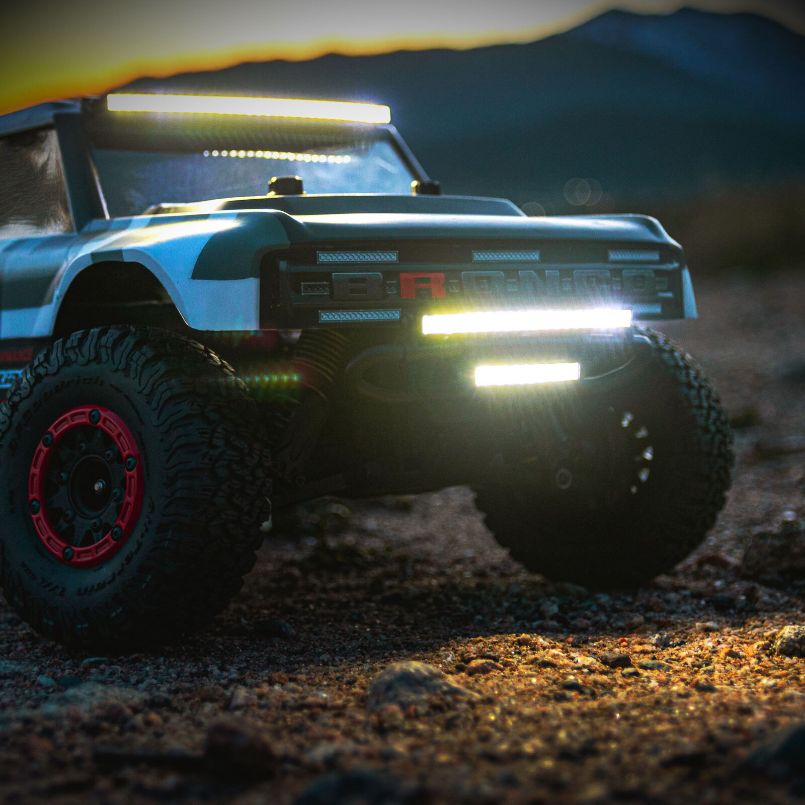 Hobbyfire Super Bright RC LED Light Bar Kit Roof LED Lamp 36 LEDs Fo
