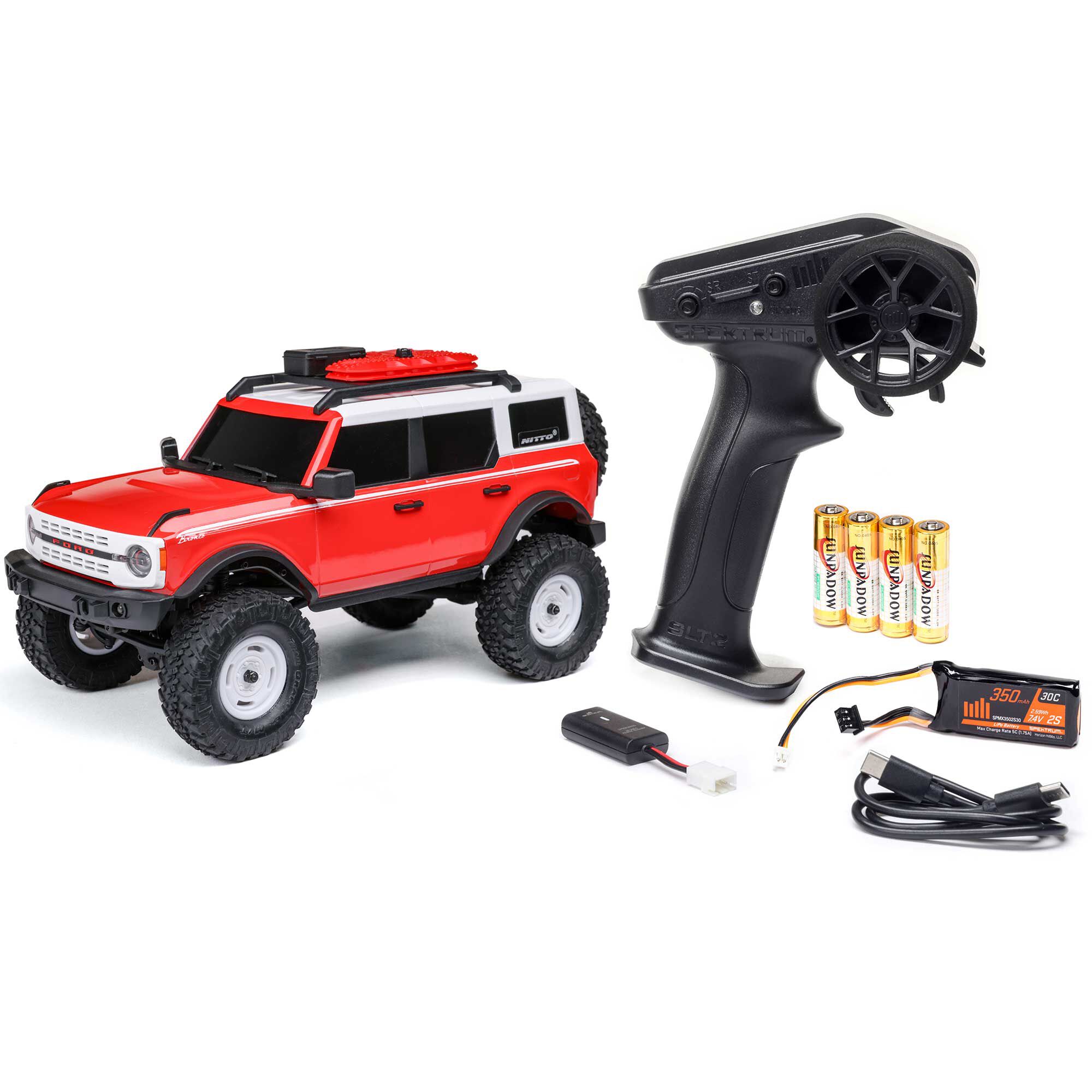 Axial 1/24 SCX24 Ford Bronco Heritage Edition 4X4 RTR Brushed Rock