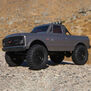 1/24 SCX24 1967 Chevrolet C10 4X4 RTR Brushed Rock Crawler (Battery & Charger Included), Dark Silver