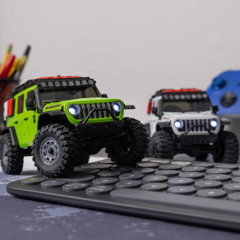 1/30 SCX30 Jeep Wrangler JLU 4X4 Brushed RTR
