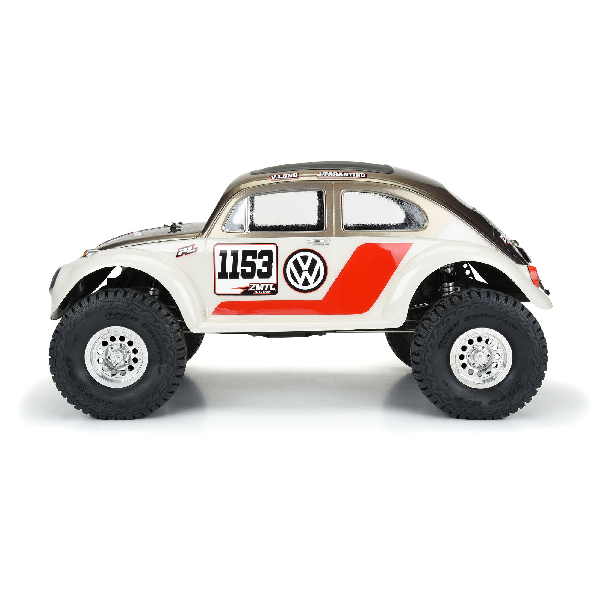 1/10 Volkswagen Beetle Clear Body 12.3