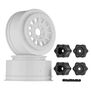 1/10 Method 105 2.2/3.0 Wheels, 12mm Hex, White (2)