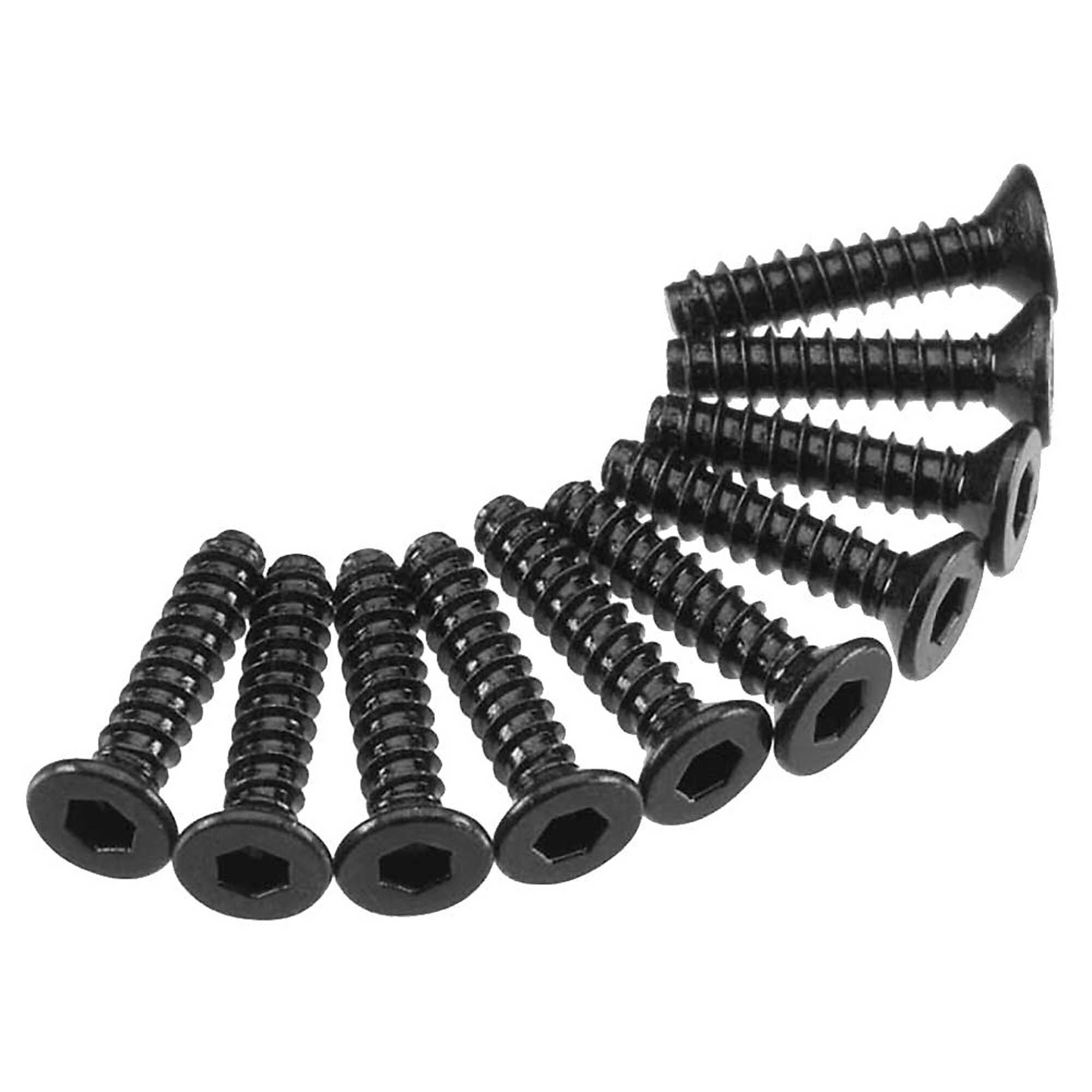 Hex Socket Tap Flat Head M2.5x12mm (10) | Axial Adventure