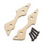 Machined Shock Mount Plates Yeti