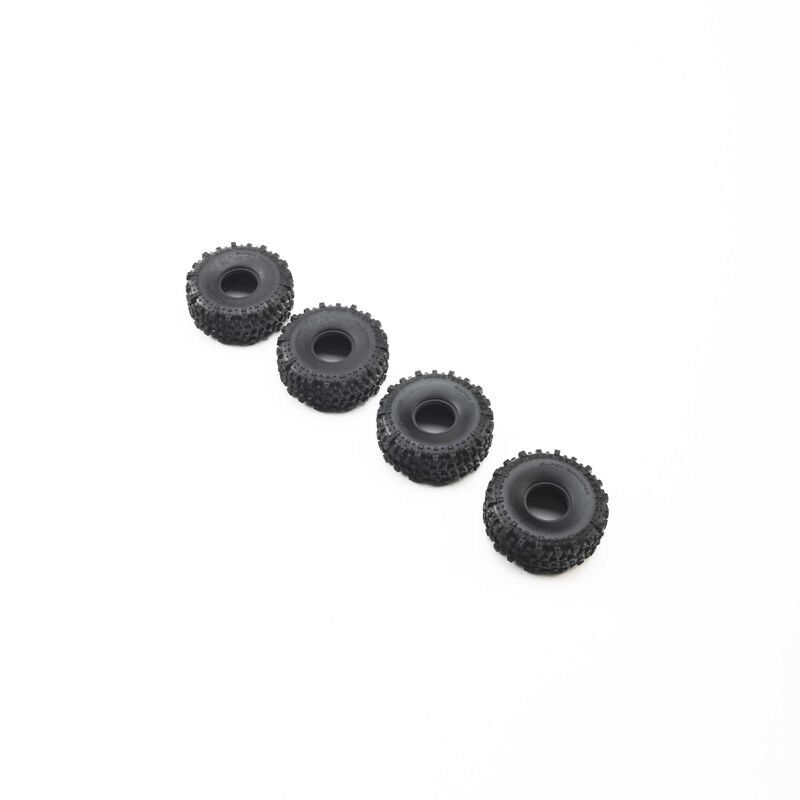 0.8"/1.0" Interco Bogger Tires (4): SCX24